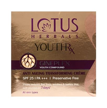 Picture of Lotus Herbals YouthRx Anti Ageing Transforming Creme