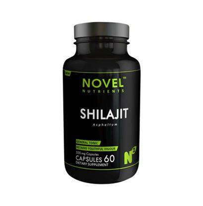Picture of Novel Nutrients Shilajit 500mg Capsule