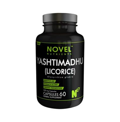 Picture of Novel Nutrients Yashtimadhu (Licorice) 500mg Capsule