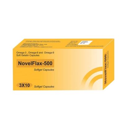 Picture of NovelFlax -500 Soft Gelatin Capsule