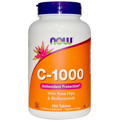 Picture of NOW Foods C-1000 with Rose Hips & Bioflavonoids Tablet