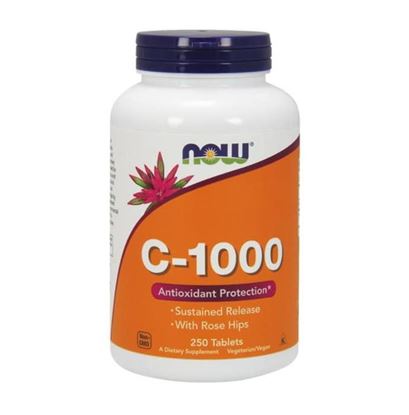 Picture of NOW Foods C-1000 with Rose Hips Sustained Release Tablet