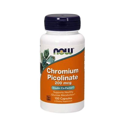 Picture of NOW Foods Chromium Picolinate 200mcg Capsule