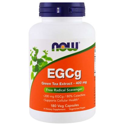 Picture of NOW Foods EGCg Green Tea Extract 400mg Veg Capsule