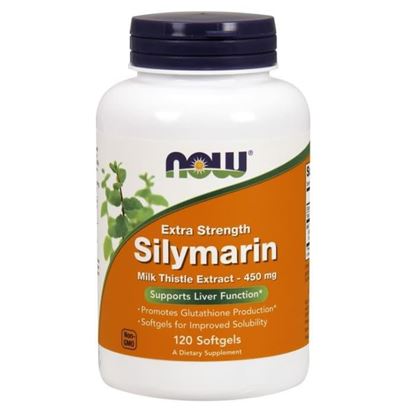 Picture of NOW Foods Extra Strength Silymarin Milk Thistle Extract 450mg Softgels