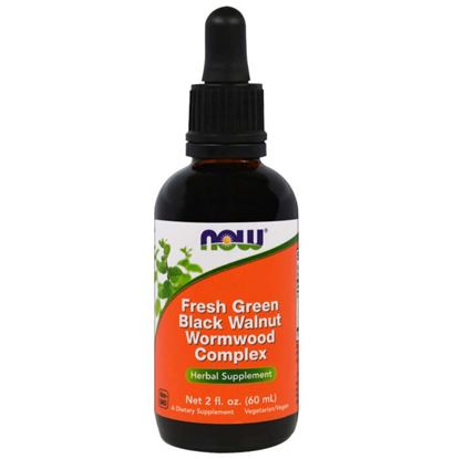 Picture of NOW Foods Fresh Green Black Walnut Wormwood Complex