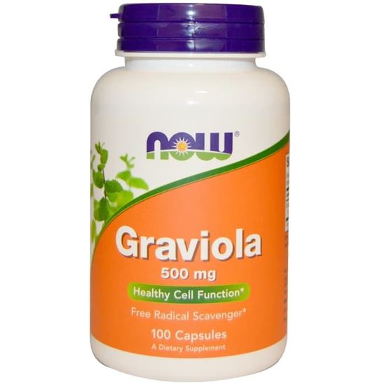 Picture of NOW Foods Graviola 500mg Capsule