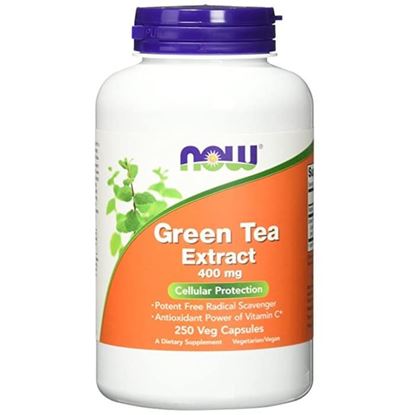 Picture of NOW Foods Green Tea Extract 400mg Veg Capsule