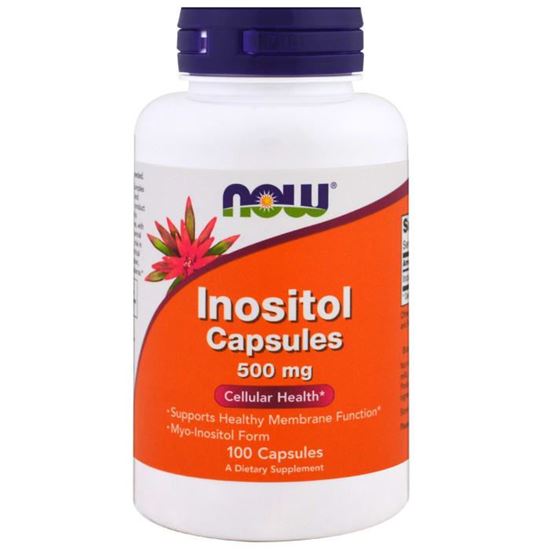 Picture of NOW Foods Inositol 500mg Capsule