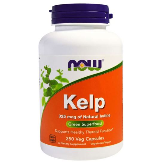 Picture of NOW Foods Kelp 325mcg Veg Capsule