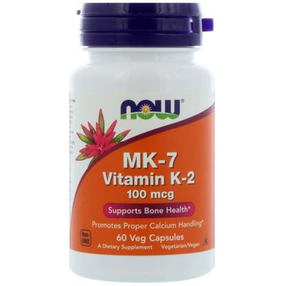 Picture of NOW Foods MK-7 Vitamin K-2 100mcg Veg Capsule