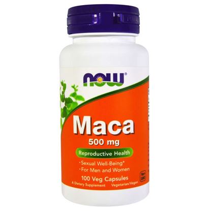 Picture of NOW Foods Maca 500mg Veg Capsule