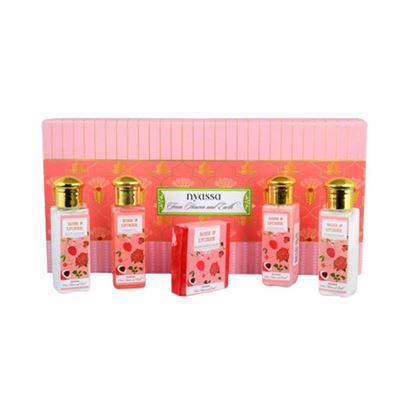 Picture of Nyassa Rose and Lychee Bath Ritual Gift Set