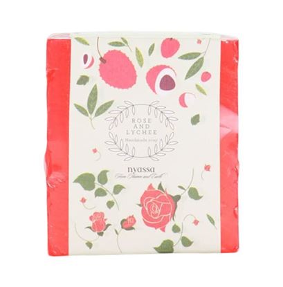 Picture of Nyassa Rose and Lychee Handmade Soap