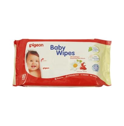 Picture of Pigeon Baby Wipes, Chamomile+rosehip Refill Pack Pack of 2