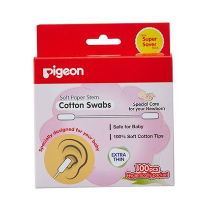 Picture of Pigeon Cotton Swabs Thin Stem