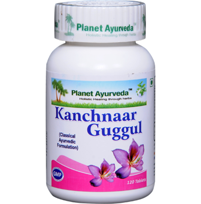 Picture of Planet Ayurveda Kanchnaar Guggul Tablet