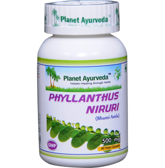 Picture of Planet Ayurveda Phyllanthus Niruri Capsule