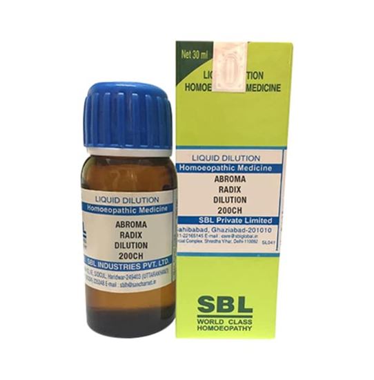 Picture of SBL Abroma Radix Dilution 200 CH