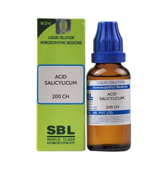 Picture of SBL Acid Salicylicum Dilution 200 CH