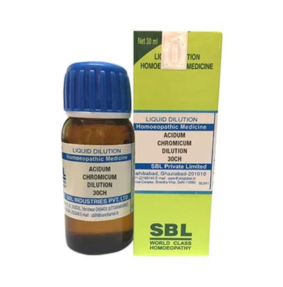 Picture of SBL Acidum Chromicum Dilution 30 CH