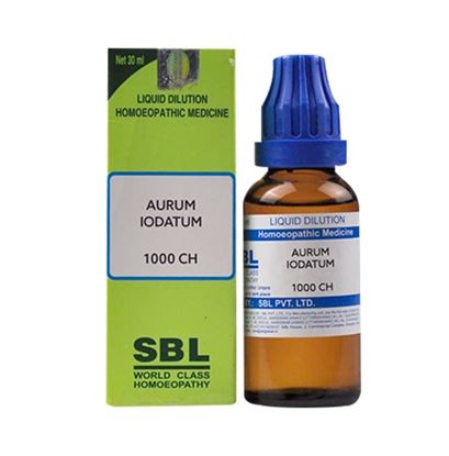 Picture of SBL Aurum Iodatum Dilution 1000 CH