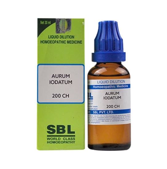 Picture of SBL Aurum Iodatum Dilution 200 CH