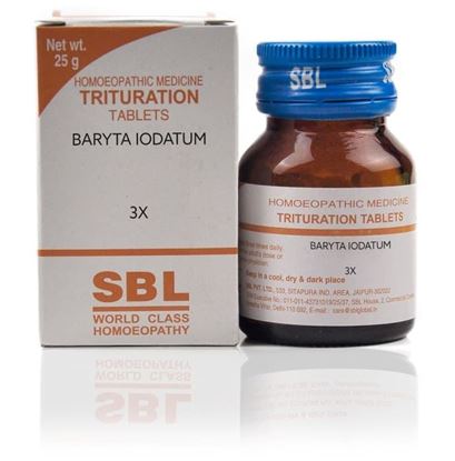 Picture of SBL Baryta Iodatum Trituration Tablet 3X