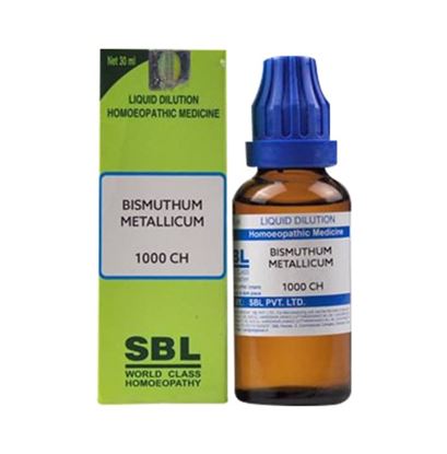 Picture of SBL Bismuthum Metallicum Dilution 1000 CH