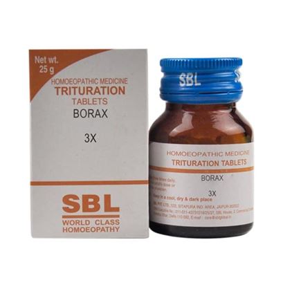 Picture of SBL Borax Trituration Tablet 3X