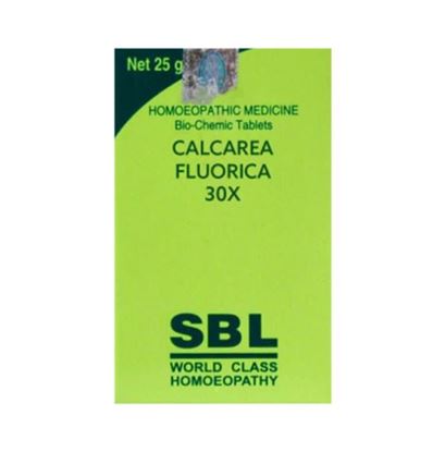 Picture of SBL Calcarea Fluorica Biochemic Tablet 30X