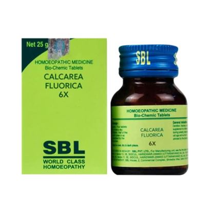Picture of SBL Calcarea Fluorica Biochemic Tablet 6X