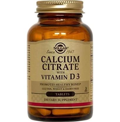 Picture of Solgar Calcium Citrate with Vitamin D3 Tablet