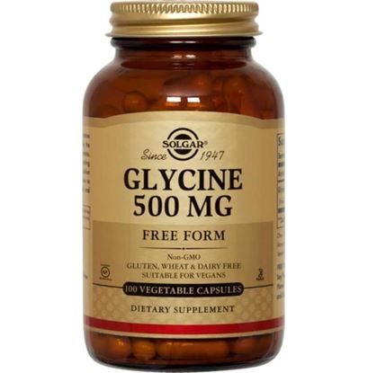 Picture of Solgar Glycine 500mg Vegetable Capsule