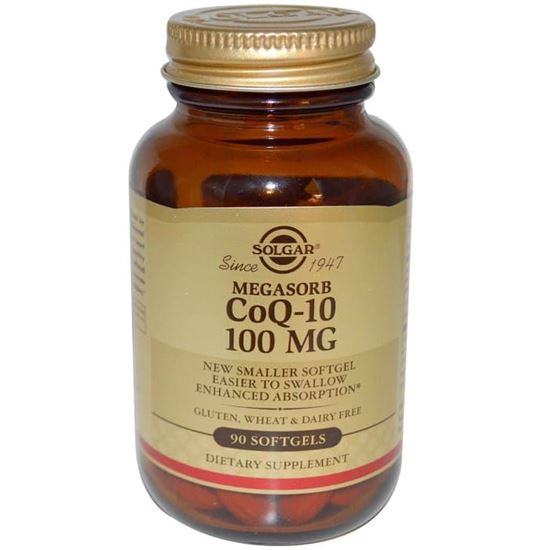 Picture of Solgar Megasorb CoQ-10 100mg Soft Gelatin Capsule