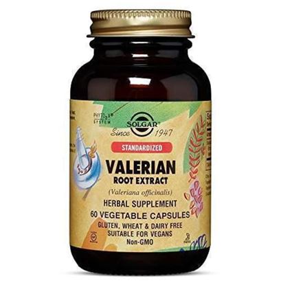 Picture of Solgar Standardized Valerian Root Extract Vegetable Capsule