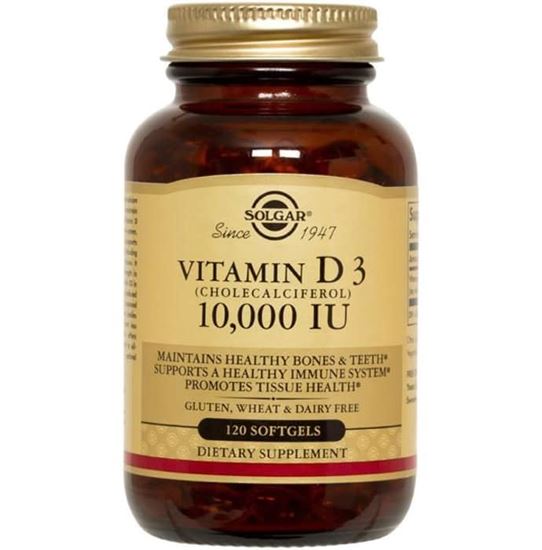 Picture of Solgar Vitamin D3 10000IU Softgels