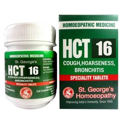 Picture of St. George’s HCT 16 Cough, Hoarseness, Bronchitis Tablet