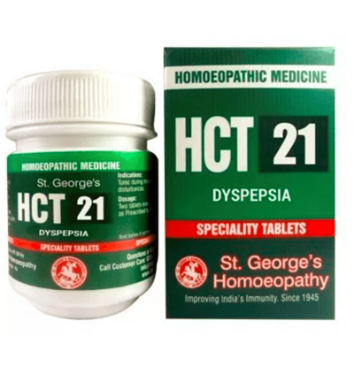 Picture of St. George’s HCT 21 Dyspepsia - Indigestion Tablet