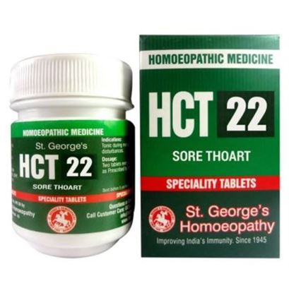 Picture of St. George’s HCT 22 Sore Throat Tablet