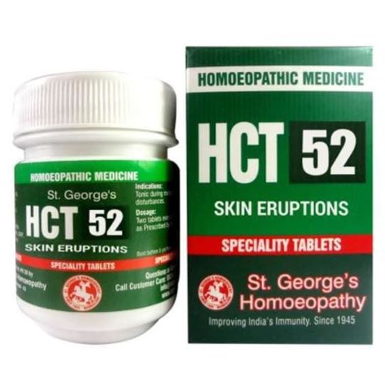 Picture of St. George’s HCT 52 Skin Eruptions Tablet