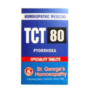 Picture of St. George’s TCT 80 Pyorrhoea Tablet