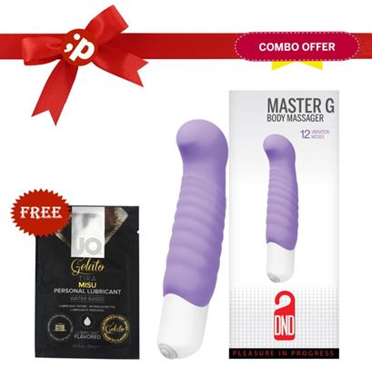 Picture of Thats Personal DND Master G Body Massager and Free JO Gelato Tira Misu Flavoured Lubricant 3ml Sachet
