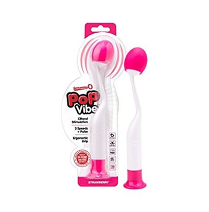 Picture of The Screaming O Pop Rabbit Massager Strawberry Pink