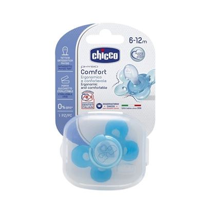 Picture of Chicco Physio Comfort Soother 6-12M Blue