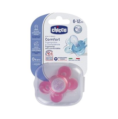 Picture of Chicco Physio Comfort Soother 6-12M Pink
