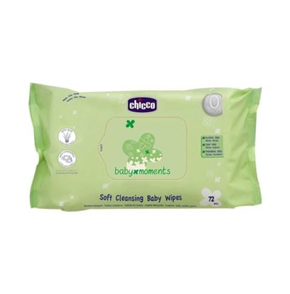 Picture of Chicco Soft Cleansing Baby Wipes