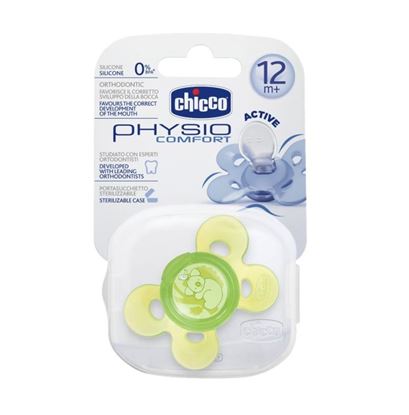 Picture of Chicco Soother Physio Comfort Silicone 12M+