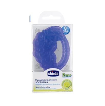 Picture of Chicco Soft Relax Sil Teethers 2 M+ Blue