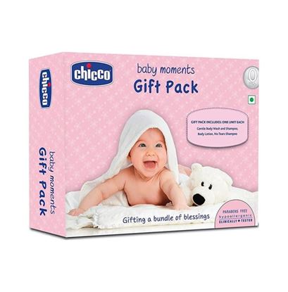 Picture of Chicco Baby Moments Gift Pack Pink